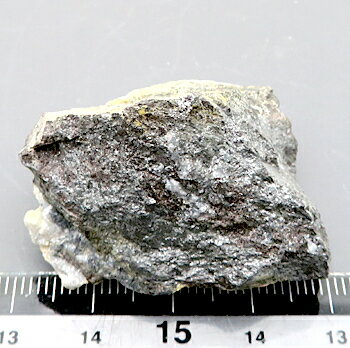 円柱錫石 Cylindrite 鉱物標本 ボリビア 瑞浪鉱物展示館 5038