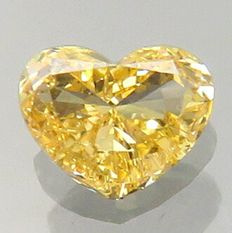 宝石名:ダイヤモンド　Diamond/ 0.100ct　2.64x3.34x1.46mm/ 亜種名:オレンジイエローダイヤモンド/ 鑑別書の名称:ダイヤモンド/ 色:ファンシーオレンジイエロー　Fancy Orange Yellow（GIA基準)/ インクルージョン:SI-2/ 鉱物名:天然金剛石/ コメント:中宝ソーティング付き/