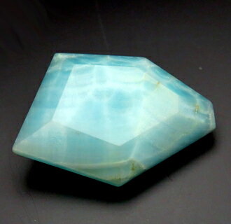ブルーアラゴナイト ルース 18.98ct レアストーン 銅の含有 Yunnan 中国 瑞浪鉱物展示館 5148 ブルーアラゴナイト ルース 18.98ct レアストーン 銅の含有 Yunnan 中国 瑞浪鉱物展示館 5148