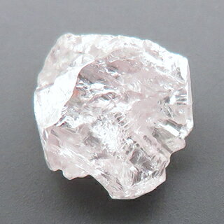 原石 パープルダイヤモンド 結晶片 0.27ct 研磨用 シェラレオネ産 瑞浪鉱物展示館 5209