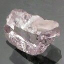 原石 パープルダイヤモンド 結晶片 0.16ct 研磨用 ライトカラー シェラレオネ産 瑞浪鉱物展示館 5241