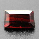 ストロライト レアストーン ルース 0.26ct 十字石 透明 暗赤色 造岩鉱物 ブラジル 瑞浪鉱物展示館 5261(4)