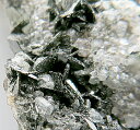 鉱物標本 クラナイト Kulanite 希産 美結晶 Rapid Creek Yukon カナダ 瑞浪鉱物展示館 5389