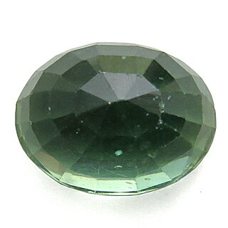 グリーンアパタイト レアストーン ルース 8.22ct 珍しいスモーキーグリーン スリランカ産 瑞浪鉱物展示館 5402