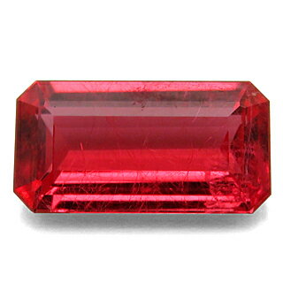 ルース ロードナイト Rhodonite 1.55ct トップグレード バラ輝石 高透明度 貴重品 ブラジル 中宝鑑別付 瑞浪鉱物展示館 5457