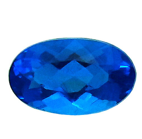 レアストーン ルース アウイナイト 0.26ct 高彩度の青 ドイツ 瑞浪鉱物展示館 5555