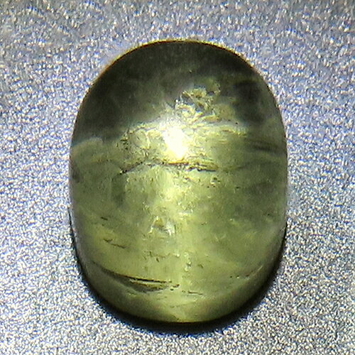 イエローゾイサイトキャッツアイ 2.0ct レアストーン ルース 高透明度 やさしいキャッツアイ効果 タンザニア 瑞浪鉱物展示館 5681 イエローゾイサイトキャッツアイ 2.0ct レアストーン ルース 高透明度 やさしいキャッツアイ効果 タンザニア 瑞浪鉱物展示館 5681