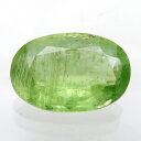天然 グリーンカイヤナイト 3.40ct レアストーン ルース ネパール 【鉱物標本プレゼント】 瑞浪鉱物展示館 5755
