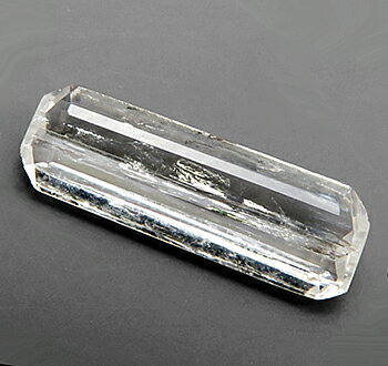 天然 スコレサイト SCOLECITE 0.56ct レアストーン ルース スコレス沸石 透明 インド 【鉱物標本プレゼント】 瑞浪鉱物展示館 5847