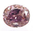 2728 ピンクダイヤモンド 0.11ct Fancy Brownish Purplish Pink SI-1 【中宝ソーティング付】 瑞浪鉱物展示館 【送料無料】