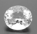 パワーストーン 希少石　無色透明 UVで強い黄緑の蛍光が特徴/ 2.68ct　10.4x8.8x6.6mm/ 宝石名:オパール/ 亜種名:ハイヤライト　玉滴石/ 鑑別書の名称:オパール 　ハイヤライト　玉滴石/ 産地:Zacatecas　メキシコ/ 色:無色透明/ インクルージョン:スライトリーインクルージョン/ 鉱物名:蛋白石 Opal/