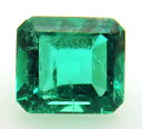 3071【処分品 上級品】エメラルド ルース 0.66ct 高い透明度 高彩度の青緑 コロンビア : 瑞浪鉱物展示館 【送料無料】(4)