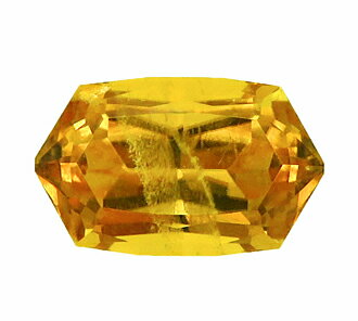 3158【超珍品】コンドロダイト 1.63ct 高彩度のオレンジイエロー タンザニア【ソーティング付】瑞浪鉱物展示館 送料無料