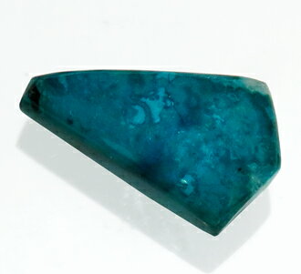 3396【パワーストーン 鉱物標本】クリソコーラ 15.31ct 珪孔雀石 銅の主要鉱石 アリゾナ : 瑞浪鉱物展..