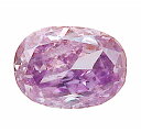 3510 ピンクダイヤモンド 0.116ct Fancy Purplish Pink I-1 【中宝ソーティング付】 瑞浪鉱物展示館 【送料無料】