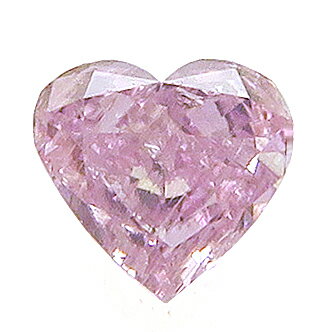 3627 ピンクダイヤモンド 0.087ct Fansy Light Purplish Pink I-1 ハートシェイプ【中宝ソーティング付】瑞浪鉱物展示館 3627 ピンクダイヤモンド 0.087ct Fansy Light Purplish Pink I-1 ハートシェイプ【中宝ソーティング付】瑞浪鉱物展示館