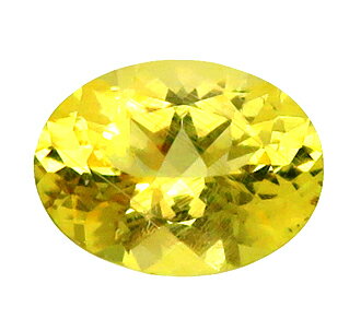 3657【レアストーン ルース】イエローダンブライト 1.96ct てり良好 タンザニア産 : 瑞浪鉱物展示館【送料無料】