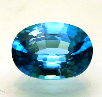 3719 ブルージルコン 4.52ct ルース 最も魅力的な宝石の一つ Ratanakiri カンボジア : 瑞浪鉱物展示館【送料無料】 3719 ブルージルコン 4.52ct ルース 最も魅力的な宝石の一つ Ratanakiri カンボジア : 瑞浪鉱物展示館【送料無料】