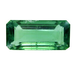 3737【ルース】グリーンフローライト 12.78ct 彩度の高い青緑 アフガニスタン : 瑞浪鉱物展示館【送料無料】