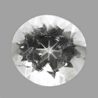 3764【レアストーン ルース】ヘミモルファイト 0.57ct 異極鉱 無色透明 メキシコ産 : 瑞浪鉱物展示館【送料無料】