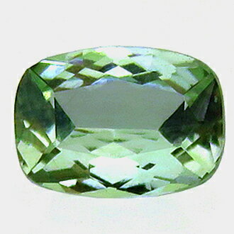 4261 裸石 ルース バナジウムプリズマティン 0.42ct 新宝石 タンザニア産 瑞浪鉱物展示館