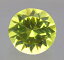 イエローアパタイト 4.09ct 強テリ!古典的産地 Durango メキシコ産 瑞浪鉱物展示館 4396