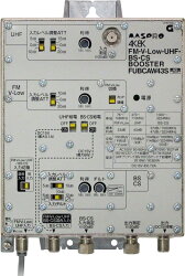 〔送料無料〕 マスプロ 4K・8K衛星放送（3224MHz）対応 共同受信用 FM・V-Low・UHF・BS・CSブースター 43dB型 FUBCAW43S (FUBCAW40 後継品)