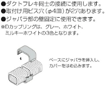 マサル工業 エムケーダクト付属品 Dカップリング 3号 MDFJK3