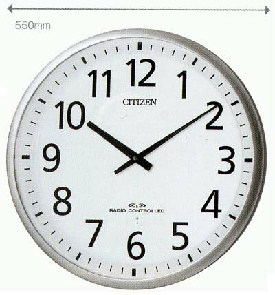 名入れ 文字書き付き 直径55cm 大きな 電波時計 シチズン CITIZEN 壁掛け時計 4MY821-019 取り寄せ品 名入れ 文字書き付き 直径55cm 大きな 電波時計 シチズン CITIZEN 壁掛け時計 4MY821-019 取り寄せ品