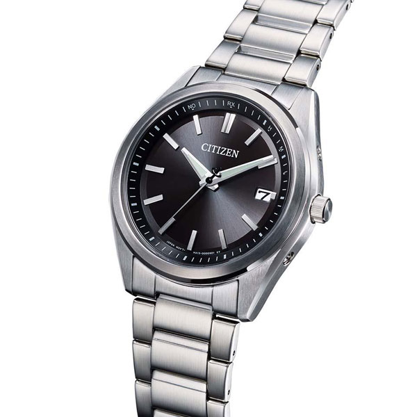 シチズン コレクション ソーラー電波時計 メンズ 腕時計 AS1080-65E CITIZEN ステンレススチール デイト付 刻印対応有料 取り寄せ品