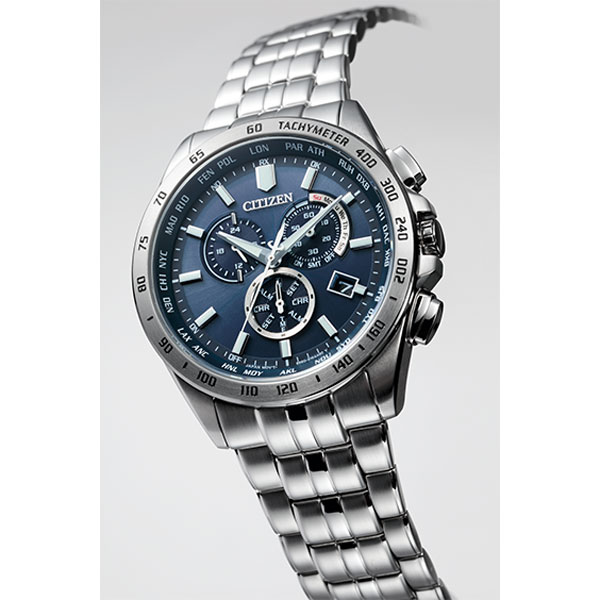 シチズン 電波ソーラー時計 CITIZEN 腕時計 CB5870-91L 男性用 クロノグラフ 名入れ 刻印10文字付 【ed7k】 クリスマス プレゼント