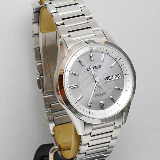 シチズン エクシード ソーラー電波時計 AT6030-60A メンズ腕時計 EXCEED CITIZEN 名入れ刻印対応有料 取り寄せ品「c-ka」