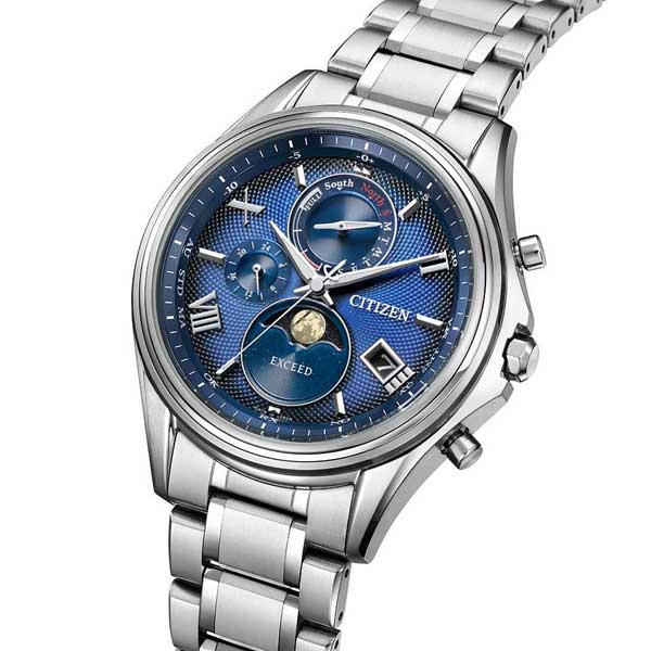 CITIZEN シチズン エクシード ソーラー電波時計 ダイレクトフライト ムーンフェイズ BY1020-61L EXCEED 腕時計 メンズ 取り寄せ品