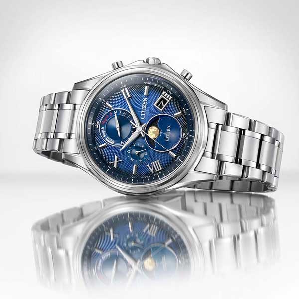 CITIZEN シチズン エクシード ソーラー電波時計 ダイレクトフライト ムーンフェイズ BY1020-61L EXCEED 腕時計 メンズ 取り寄せ品