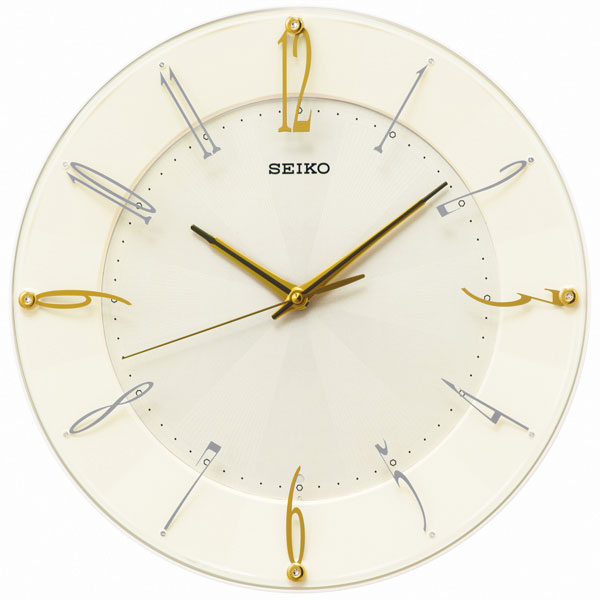 Rakuten - セイコー SEIKO 暗くなると秒針を止め 音がしない 壁掛け時計 電波時計 掛時計 KX214C スイープ 文字入れ対応有料