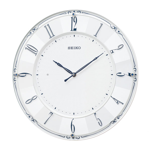 Rakuten - 壁掛け時計 KX504W 電波時計 セイコー SEIKO　文字入れ対応、有料 取り寄せ品
