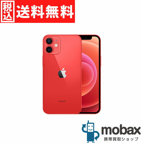 ◆ポイントUP◆《国内版SIMフリー》【超美品】【中古】 iPhone 12 mini 64GB　[レッド]　バッテリー容量100%　MGAE3J/A 白ロム Apple 5.4インチ（SIMフリー）