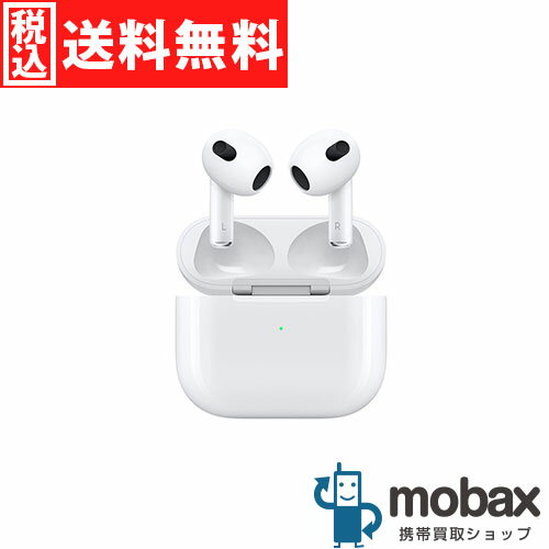 ◆ポイントUP◆【新品未開封品（未使用）】 第3世代 Apple AirPods with Lightning Charging Case MPNY3J/A ホワイト イヤホン Bluetooth対応 マイク付（2022年版）