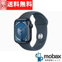 ◆ポイントUP◆【新品未開封品（未使用）】 Apple Watch Series 9 GPSモデル 41mm　MR9L3J/A　[ミッドナイトアルミニウムケースとストームブルースポーツバンド S/M]　2023年版