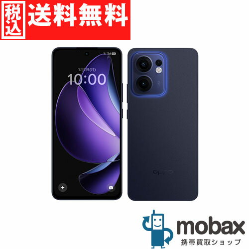 ◆ポイントUP◆《国内版SIMフリー》【超美品】【中古】 OPPO Reno13 A　8GB/128GB　[ルミナスネイビー]　CPH2699　デュアルSIM　6.7インチ 白ロム eSIM対応