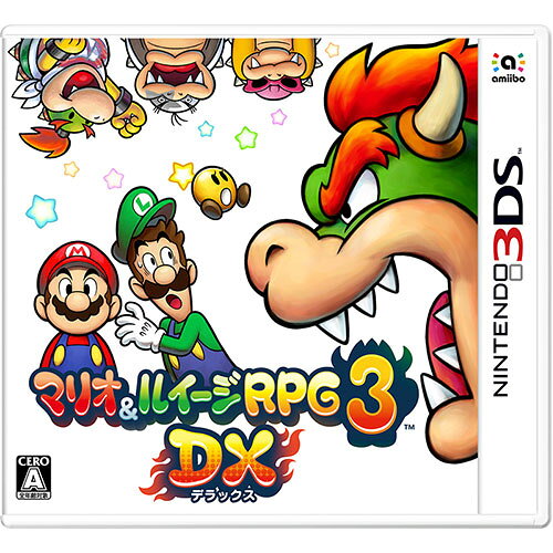 ◆ポイントUP◆【新品未開封品（未使用）】ニンテンドー3DS ソフト マリオ&ルイージ RPG3 DX CTR-P-A3RJ