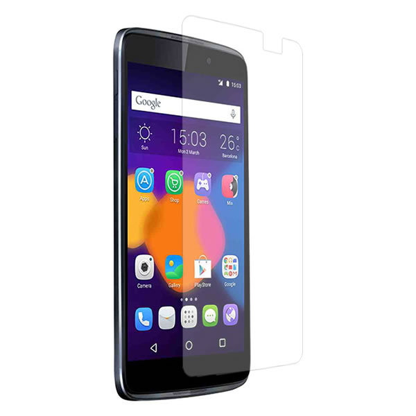 Alcatel OneTouch Idol 3 SIMե꡼ ѡ  ֥롼饤ȥå ꥢ  վ ݸ ե ˶  륫ƥ 󥿥å ɥ ꡼