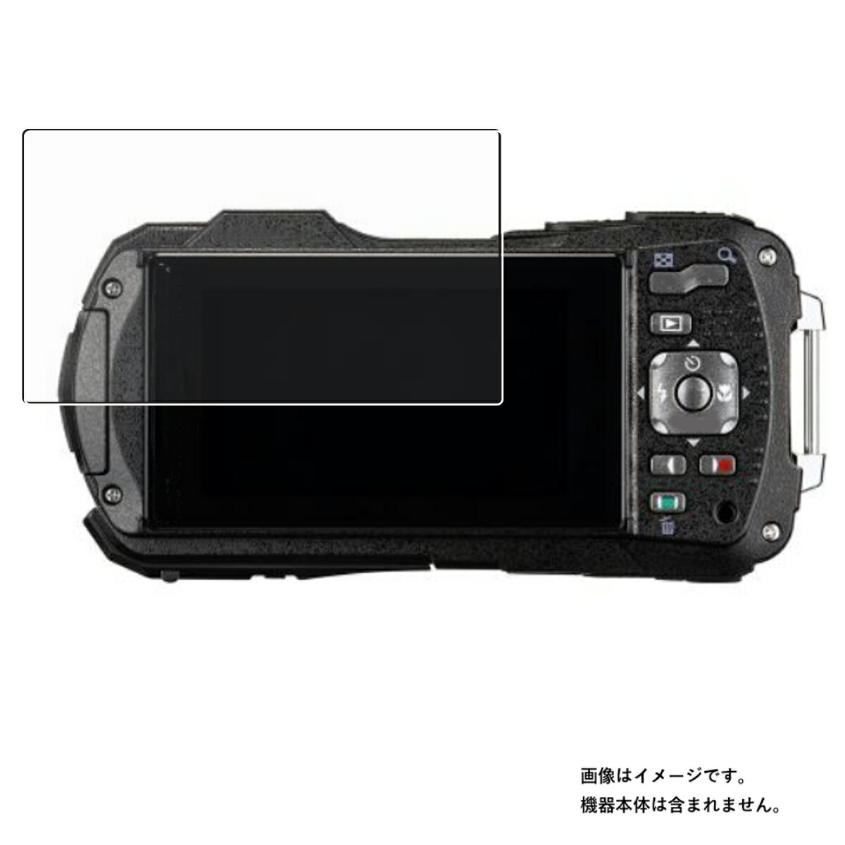 RICOH WG-80 用 防指紋 クリア タイプ 