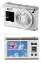 【2枚セット】ELSONIC EZCDC6 用 防指紋 クリア タイプ 液晶 保護 フィルム ★ ノジマ電機 エルソニック