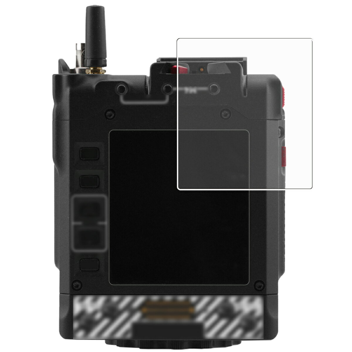 【2枚セット】RED KOMODO-X Z Mount / RED KOMODO 6K Camera 用 反射防止 マット ノンフィラー タイプ 液晶 保護 フィルム ★ レッド コモド エックス ゼット マウント ロクケイ カメラ