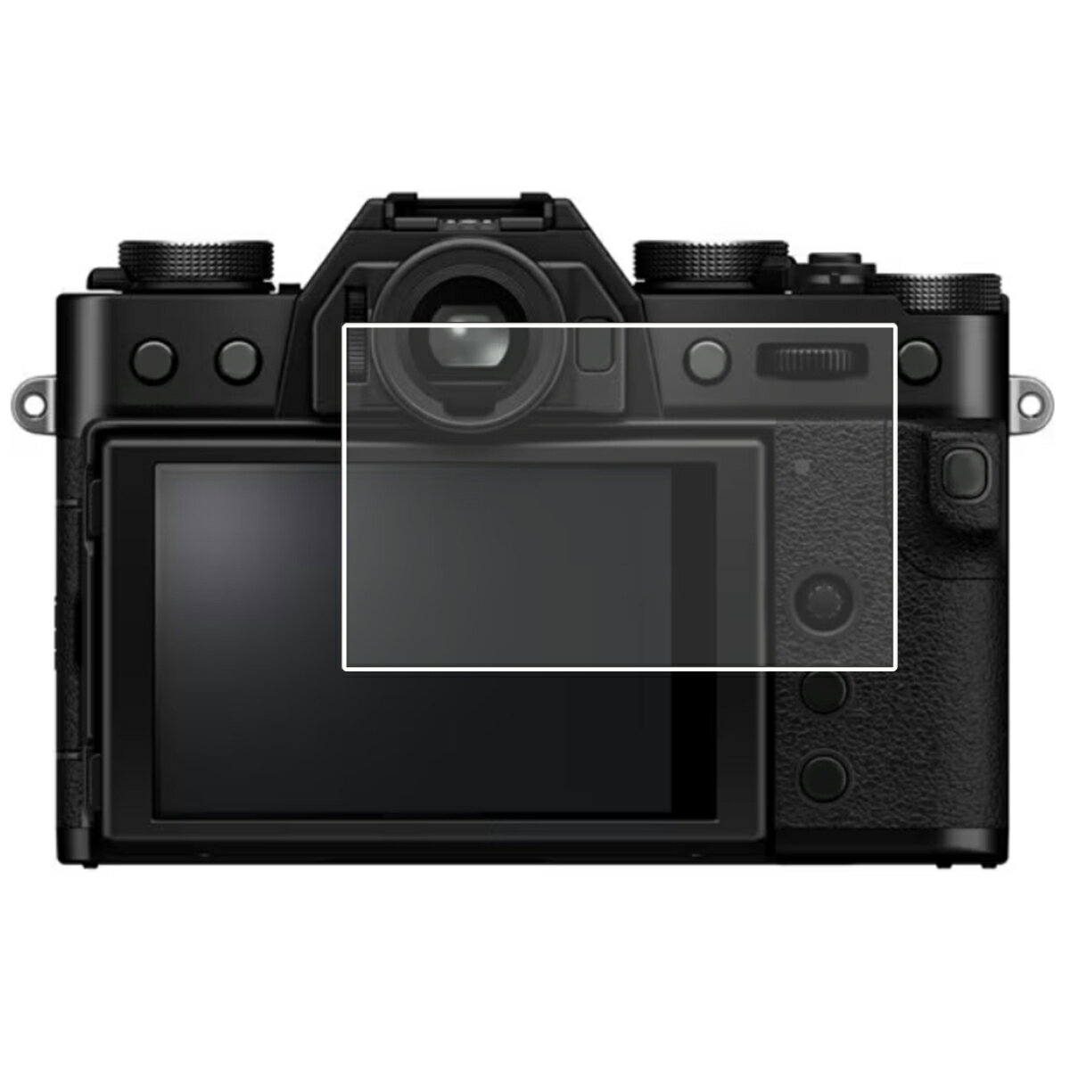 FUJIFILM X-T30 III / X-T30 II 用 安心の5大機能 衝撃吸収 ブルーライト カット 液晶 保護 フィルム 反射防止 抗菌 気泡レス ★ フジフィルム