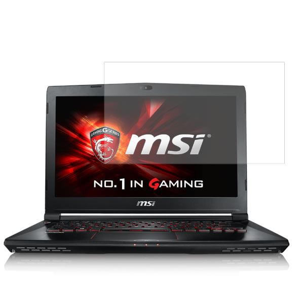 MSI GS40 6QD PHANTOM(003JP) 用 [N35]【 防指紋 クリア タイプ 】 液晶 保護 フィルム ★ エムエスアイ ジーエス ファントム