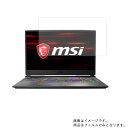 MSI GP75 Leopard GP75-9SD-449JP 2019年5月モデル 用 N40L 【 清潔 目に優しい アンチグレア ブルーライトカット タイプ 】液晶 保護 フィルム ★ エムエスアイ ジーピー レパード