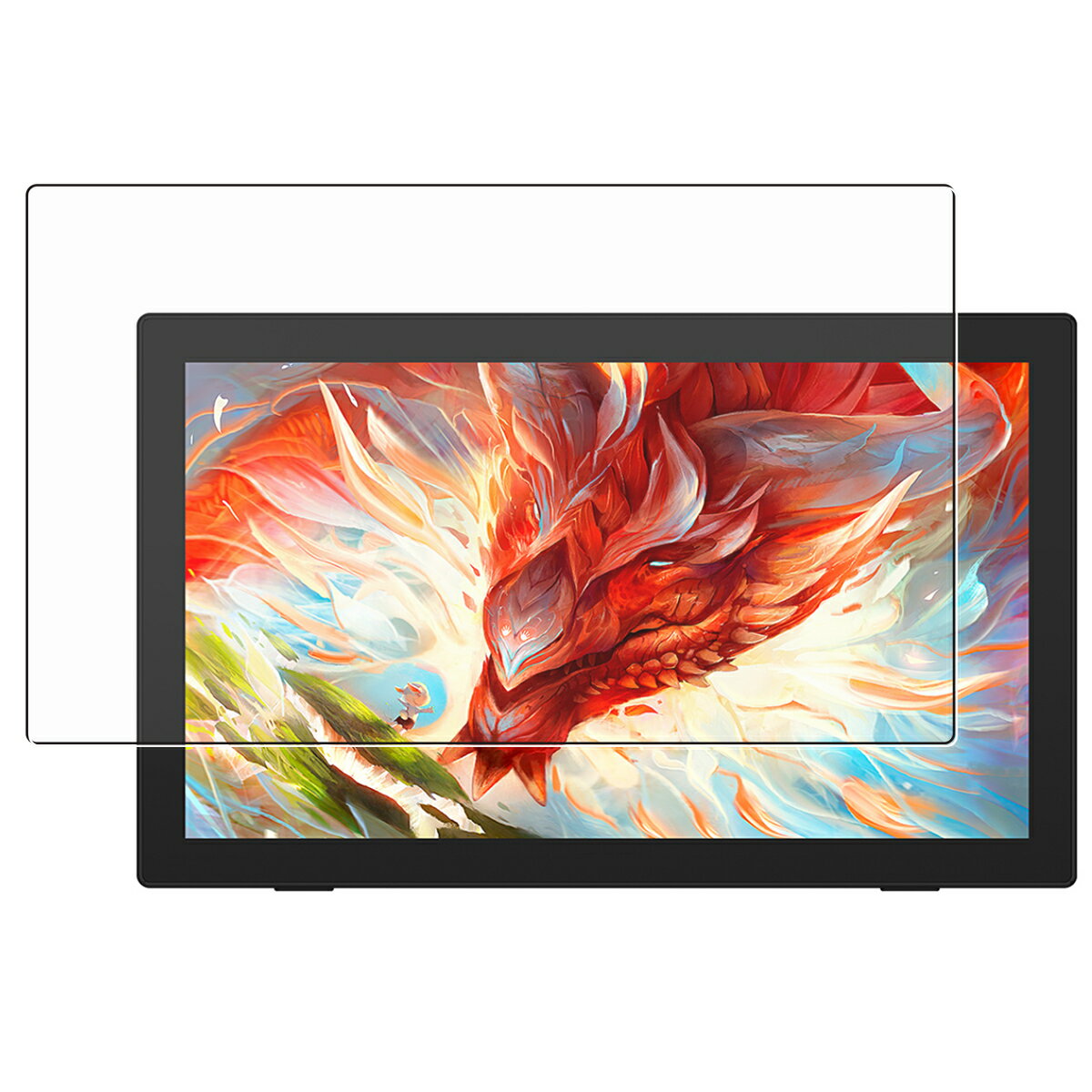 【商品は保護フィルムのみ】 XP-PEN Artist 24 / Artist 24QHD 用 [DP] 超撥水 すべすべ 抗菌 抗ウイルス クリア タイプ 液晶 保護 フィルム ★ エックスピーペン アーティスト