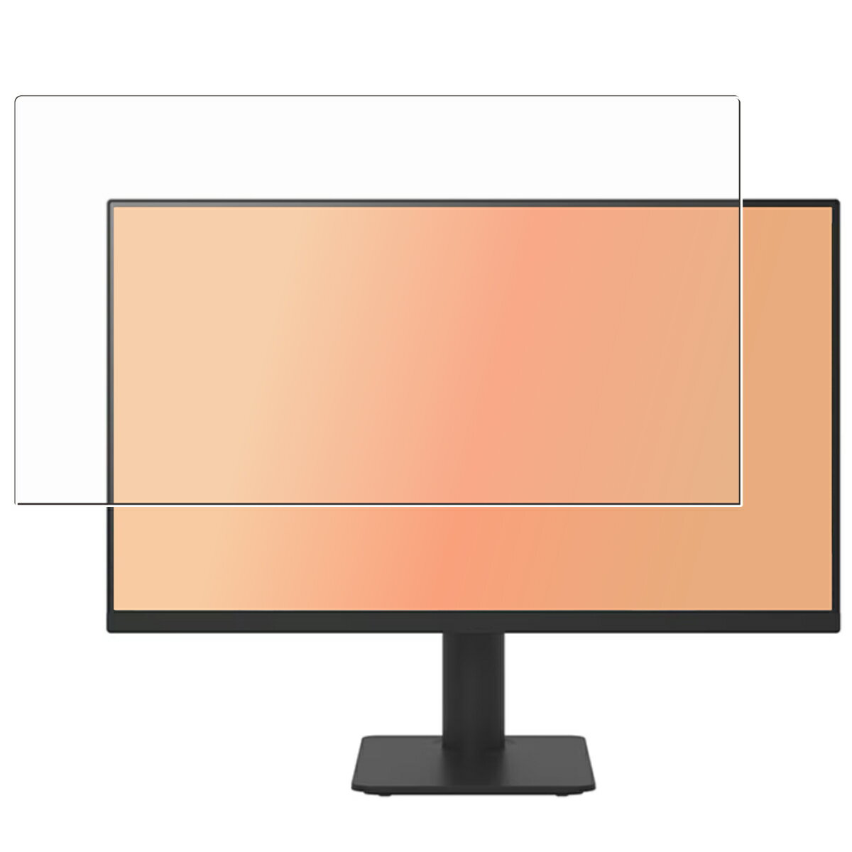 【商品は保護フィルムのみ】 LG 27MS570B-B 用 [DP] 超撥水 すべすべ 抗菌 抗ウイルス クリア タイプ 液晶 保護 フィルム ★ エルジー エレクトロニクス